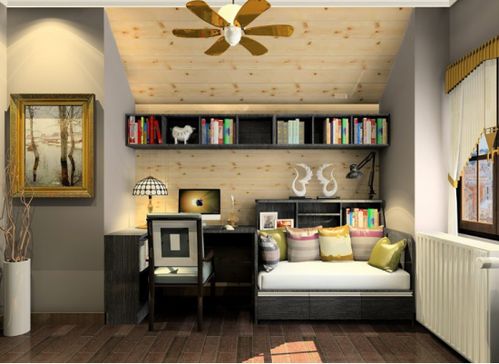 小户型家居装修,打造舒适书房空间